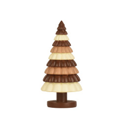 Sapin gourmand en résine - Choco - Déco de Noël grossiste