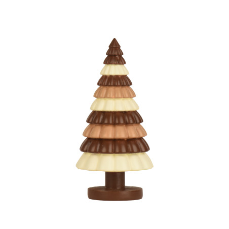 Sapin gourmand en résine - Choco - Déco de Noël grossiste