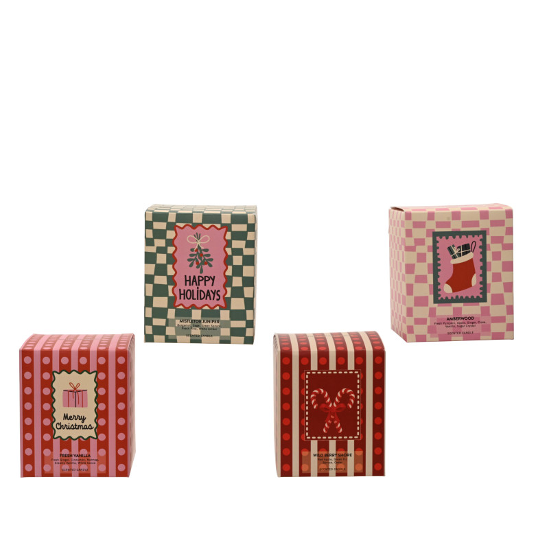 Bougie parfumée dans leur emballage carton - Senteur
