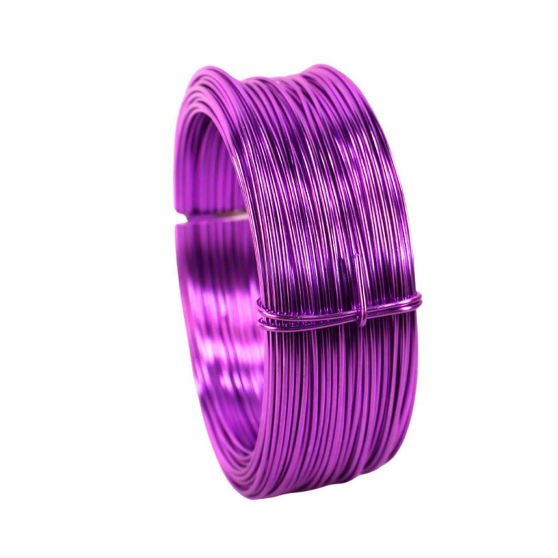 Fil aluminium déco 60M plusieurs couleurs