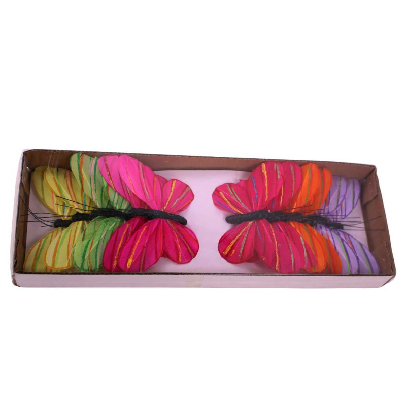 Paquet de 12 pics - Papillon