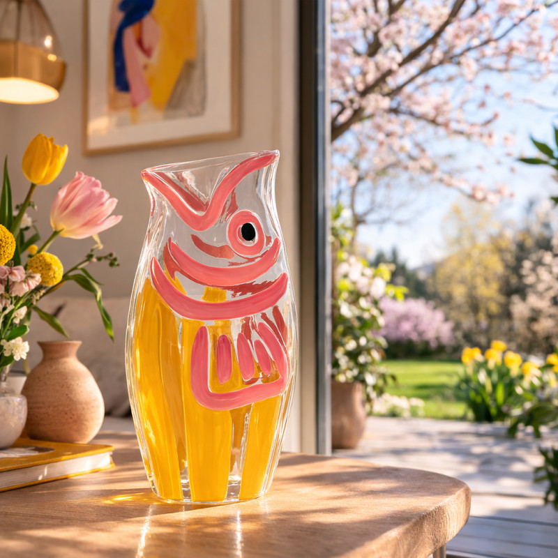 Vase poisson en verre 2 tailles - Fish