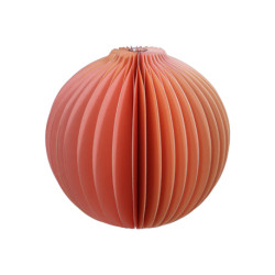 Vase rond en papier avec tube central - Folding
