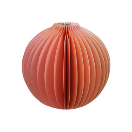Vase rond en papier avec tube central - Folding