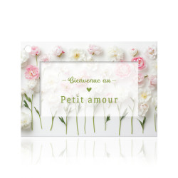 Paquet de 10 cartes "bienvenue" - Fleurs de fleurs - Fournisseurs cartes de circonstance
