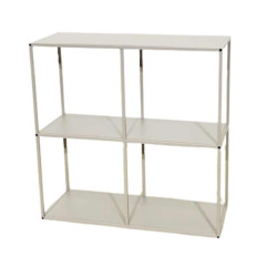 Etagère basse en métal taupe - Order