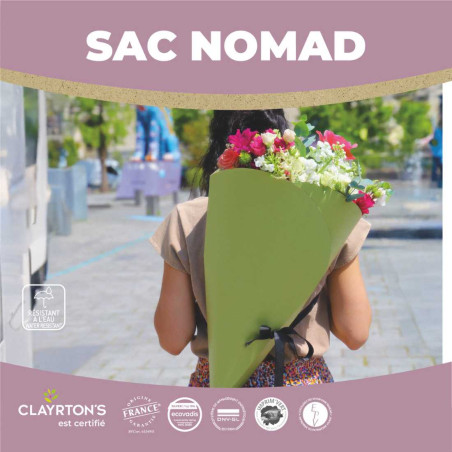 Paquet de 10 sacs bouquet 3 couleurs - Nomad