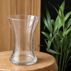 Vase Otis D. 14 x H. 19 cm - Grossiste de vase - Fournisseur Verrerie - Vase transparent