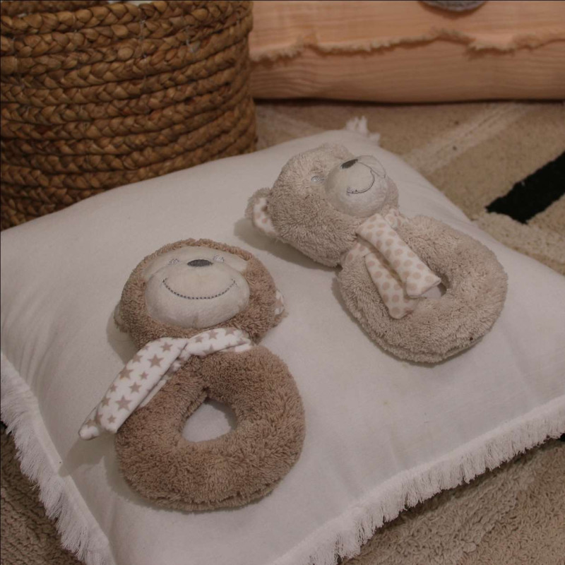 Hochet en peluche - Ourson