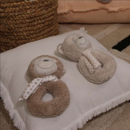 Hochet en peluche - Ourson