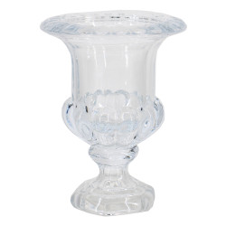 Vase médicis en verre 2 tailles - Luméra