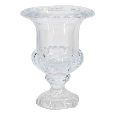 Vase médicis en verre 2 tailles - Luméra