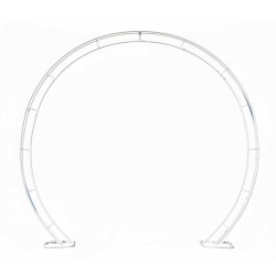 Arche ronde pour mariage 2 couleurs - Eléganza