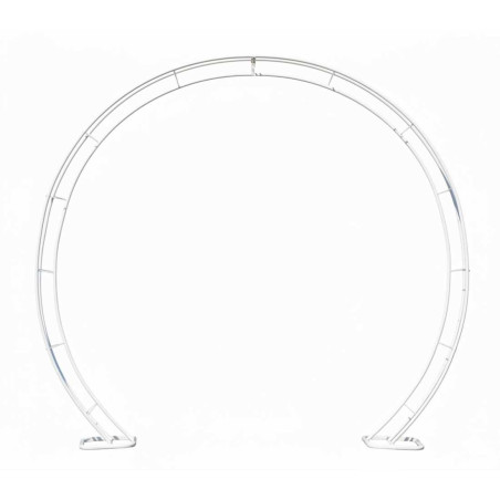 Arche ronde pour mariage 2 couleurs - Eléganza