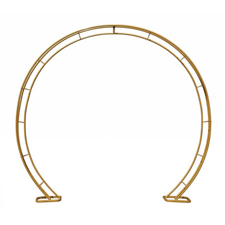 Arche ronde pour mariage 2 couleurs - Eléganza