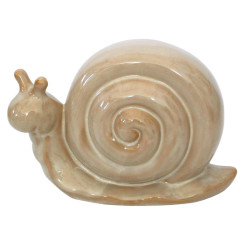 Escargot en céramique beige - Hygge
