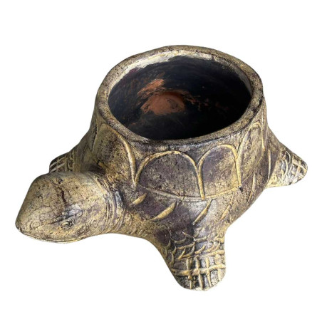 Cache-pot tortue 2 couleurs - Shelly
