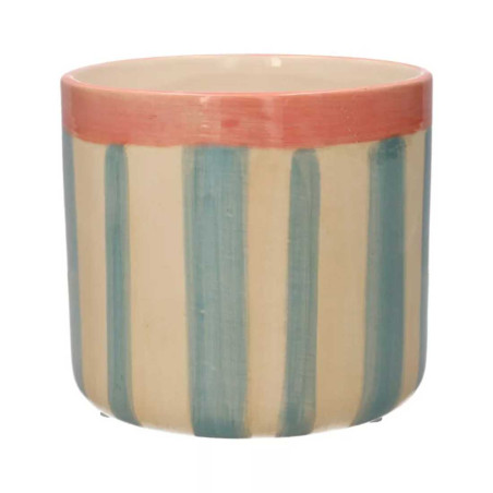 Cache-pot bleu océan 3 tailles - Barry