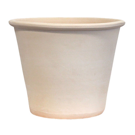 Cache-pot Conique plusieurs tailles blanc - Sencillo - fournisseur poterie
