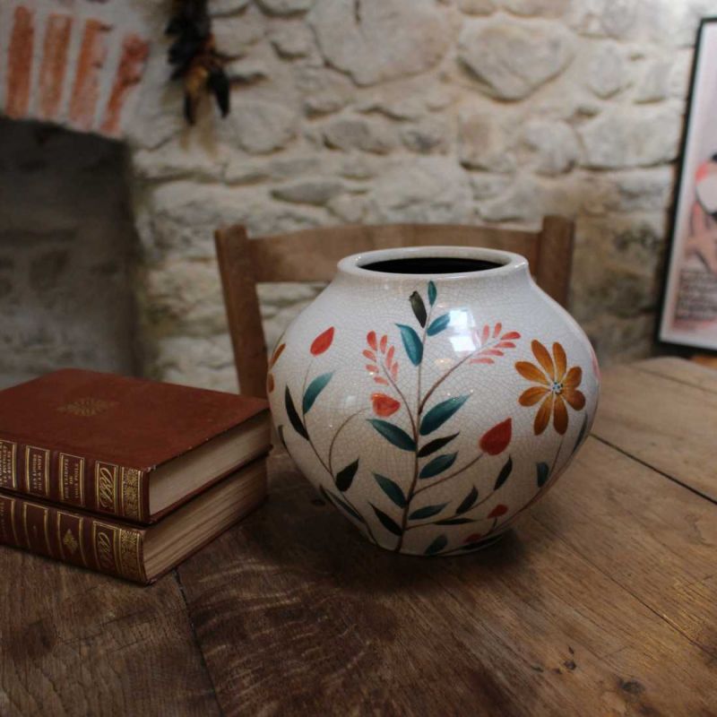 Vase boule déco florale - Boreal