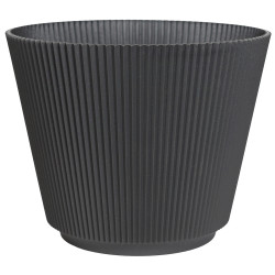 Cache-pot plastique ardoise - Cupcake - Grossiste jardinerie
