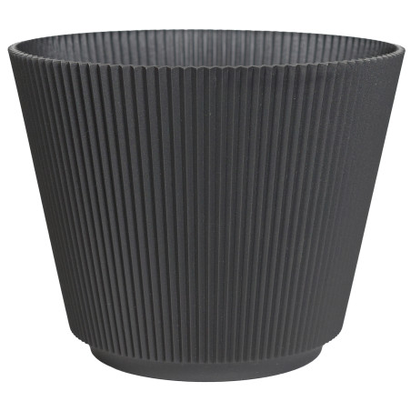 Cache-pot plastique ardoise - Cupcake - Grossiste jardinerie