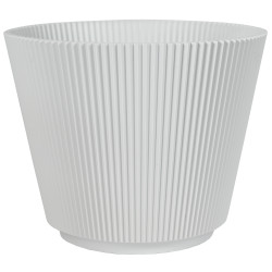 Cache-pot plastique craie - Cupcake - Grossiste jardinerie