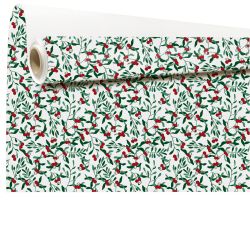 Rouleau de kraft imprimé 0.80x40M - Sorba argent