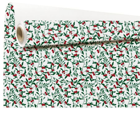Rouleau de kraft imprimé 0.80x40M - Sorba argent