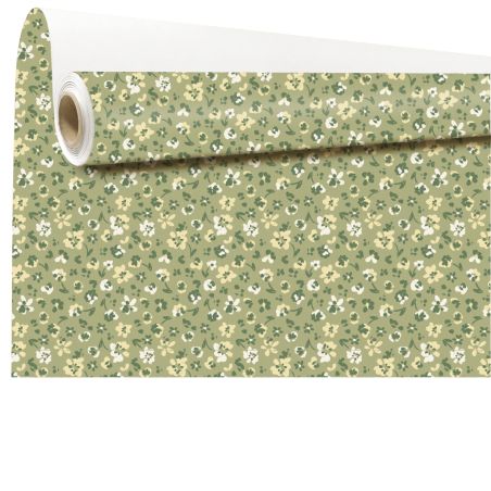 Rouleau de kraft imprimé 0.80x40M - Bastel vert