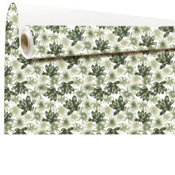 Rouleau de kraft imprimé 0.80x40M - Nari vert