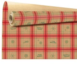 Rouleau de kraft imprimé 0.80x40M - Glasgow