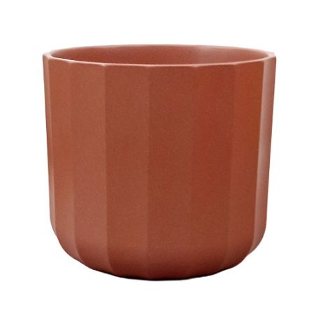 Cache-pot en céramique terracotta 3 tailles - Palladio
