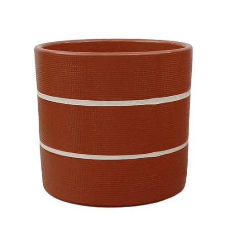 Cache-pot cylindre rooibos 3 tailles - Ticar