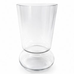 Vase en verre base arrondie 2 tailles - Boulo