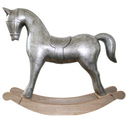 Cheval à bascule 42cm - Enfance - Fournisseur grosse déco de Noël