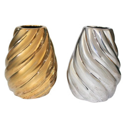 Vase en céramique ondulé - Ondy - Fournisseur de vases décoratifs