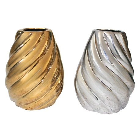 Vase en céramique ondulé - Ondy - Fournisseur de vases décoratifs