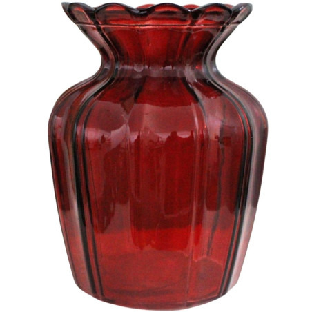 Vase à col 2 tailles - Elegance - fournisseur de verrerie décorative