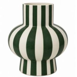 Vase bonbon rayé 2 tailles - Candy - Fournisseur pour fleuristes et jardineries