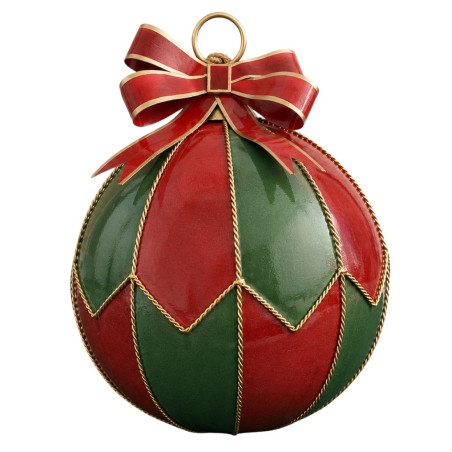 Boule de Noël à suspendre 42cm - Joyeux - Grosse déco noel