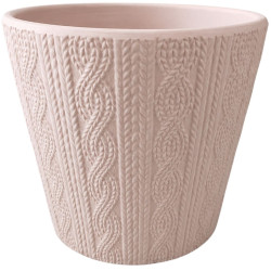 Cache-pot aspect tricot - Maillage - Grossiste fleuriste et jardinerie
