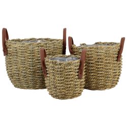 Ensemble de 3 paniers boules - Charly