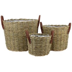 Ensemble de 3 paniers pot - Charly
