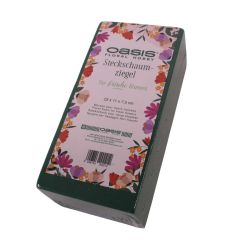 Carton de 20 briques mouillables emballées 23x11x8 cm OASIS®