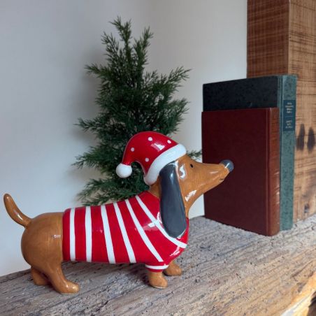Chien de Noël - Teckel
