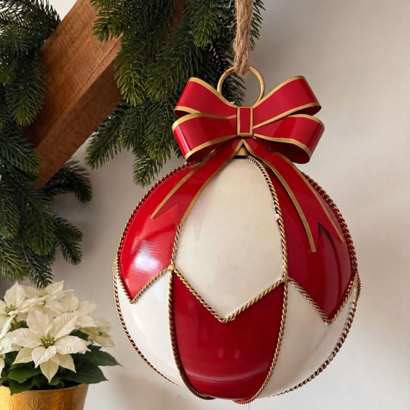 Boule de Noël à suspendre 37cm - Joyeux