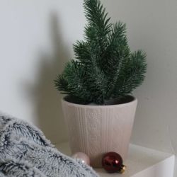Cache-pot aspect tricot 3 tailles - Maillage