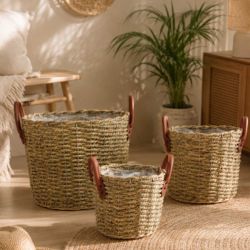 Ensemble de 3 paniers pot - Charly
