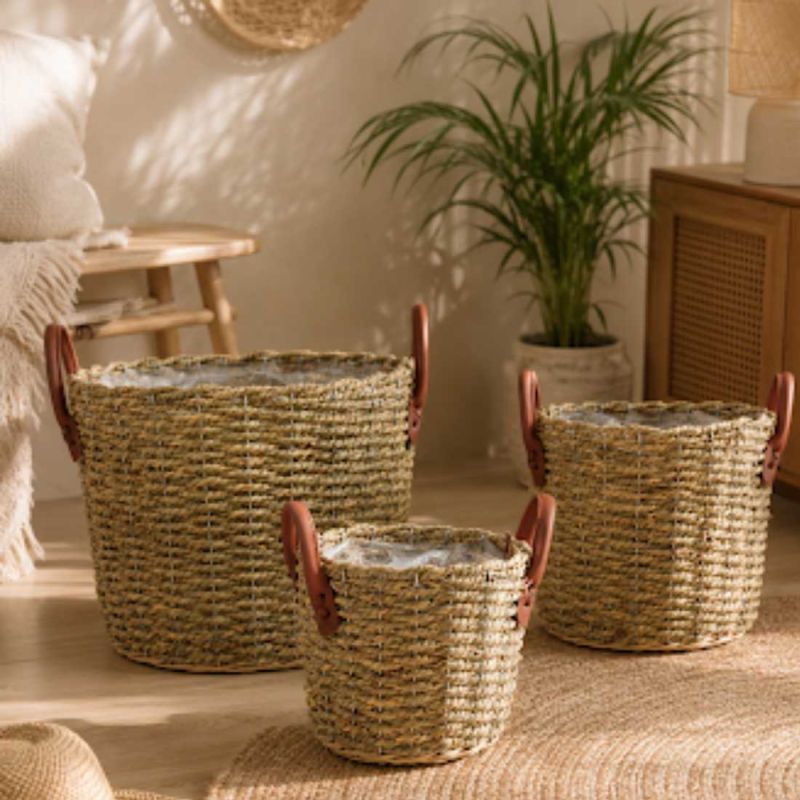 Ensemble de 3 paniers pot - Charly